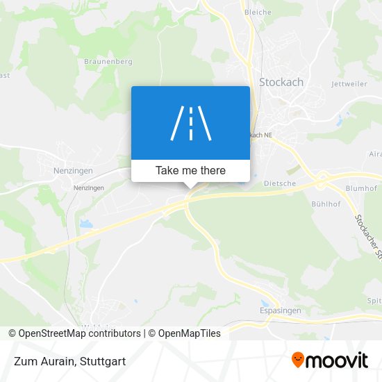 Карта Zum Aurain