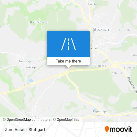 Карта Zum Aurain