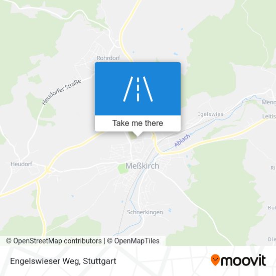Карта Engelswieser Weg