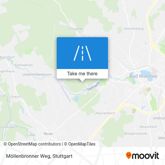 Möllenbronner Weg map