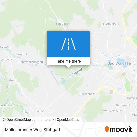 Карта Möllenbronner Weg