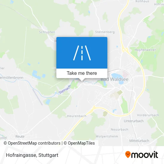 Карта Hofraingasse