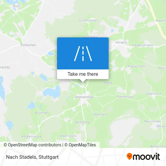 Карта Nach Stadels
