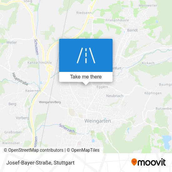 Josef-Bayer-Straße map