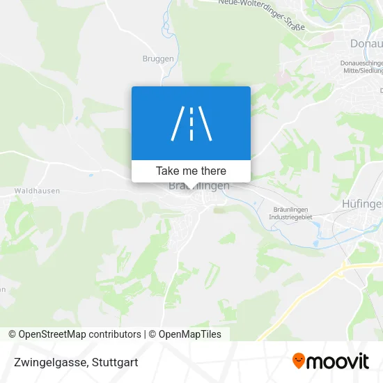 Карта Zwingelgasse
