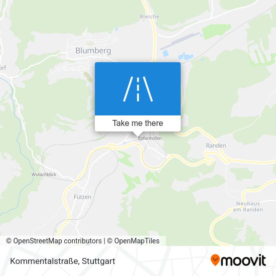 Kommentalstraße map