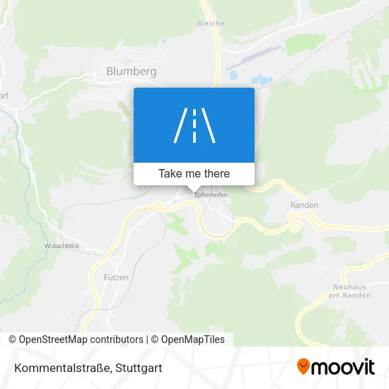 Kommentalstraße map
