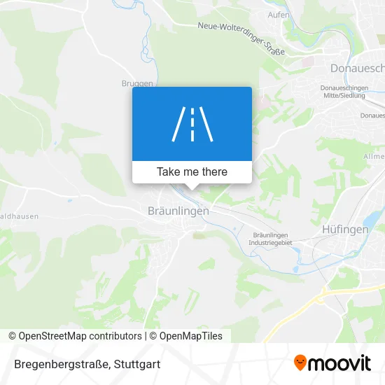 Карта Bregenbergstraße