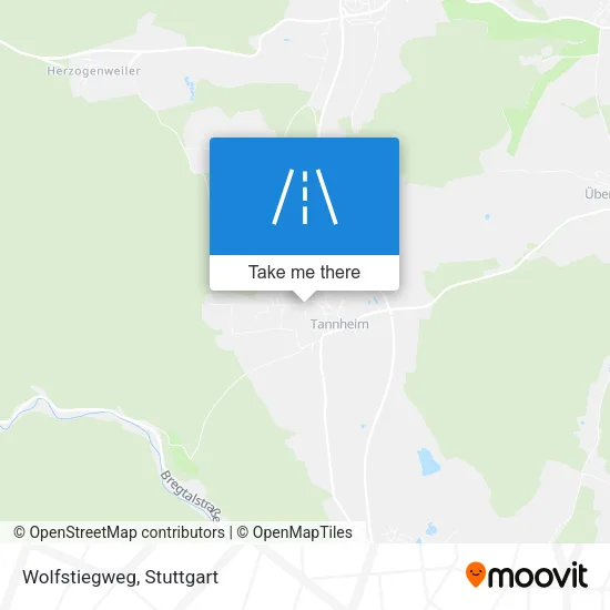 Карта Wolfstiegweg