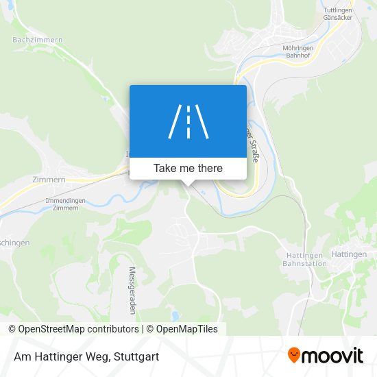Am Hattinger Weg map
