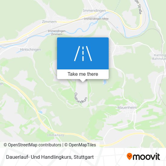 Dauerlauf- Und Handlingkurs map