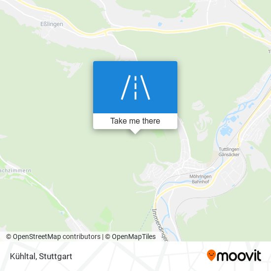 Kühltal map