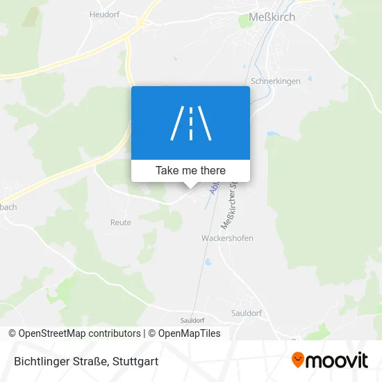 Карта Bichtlinger Straße