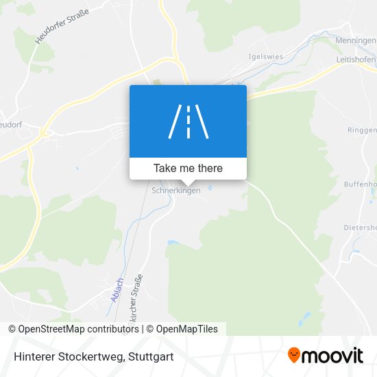 Hinterer Stockertweg map