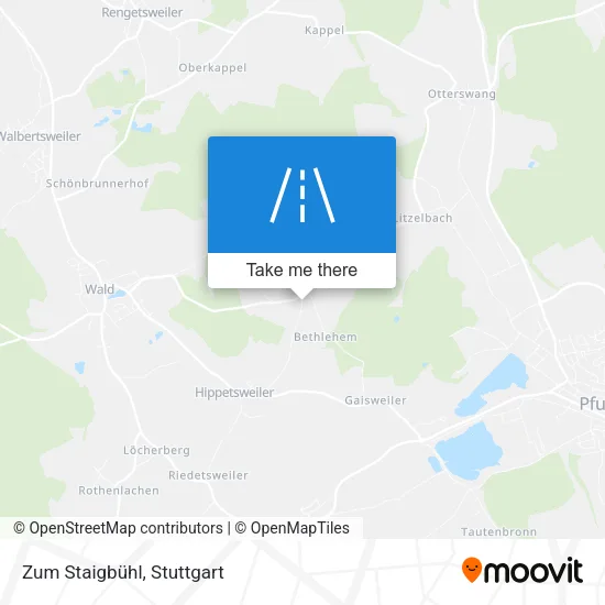 Карта Zum Staigbühl
