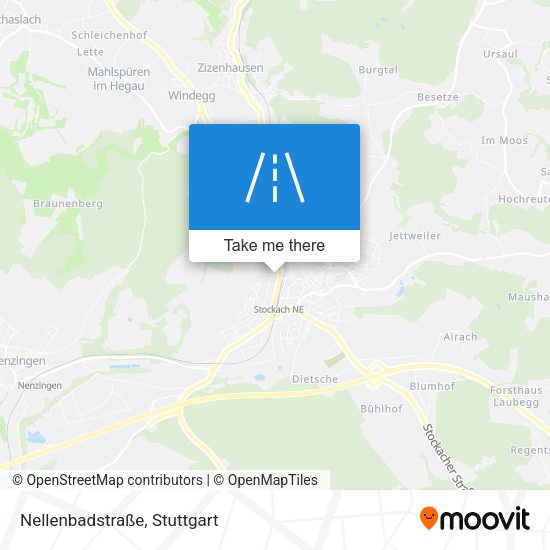 Nellenbadstraße map