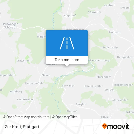 Карта Zur Krott