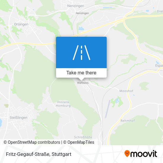 Fritz-Gegauf-Straße map
