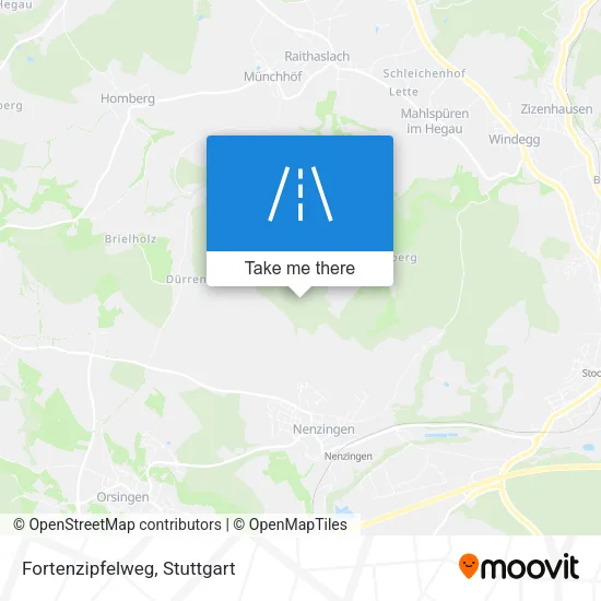 Карта Fortenzipfelweg