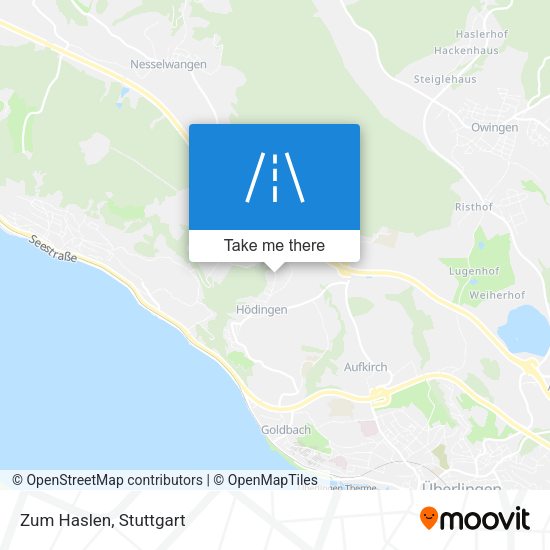 Карта Zum Haslen