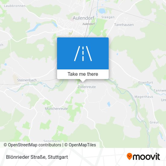 Blönrieder Straße map