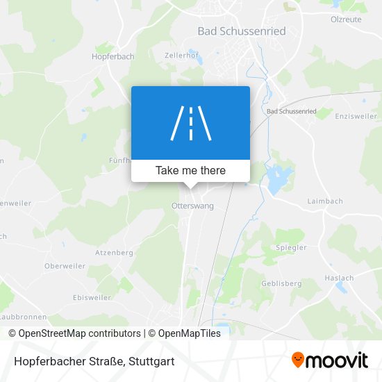 Hopferbacher Straße map