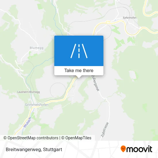 Карта Breitwangerweg