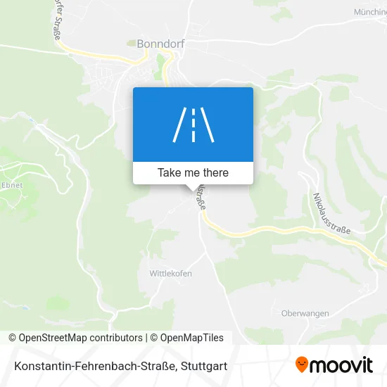 Konstantin-Fehrenbach-Straße map