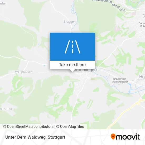 Карта Unter Dem Waldweg