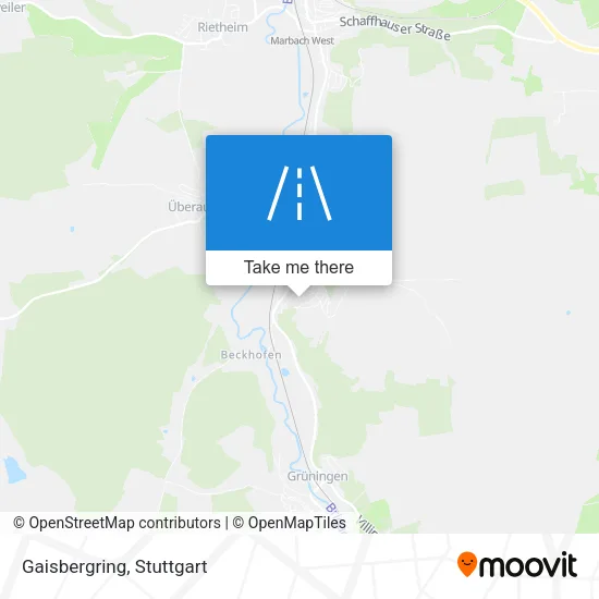 Карта Gaisbergring