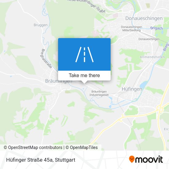 Hüfinger Straße 45a map