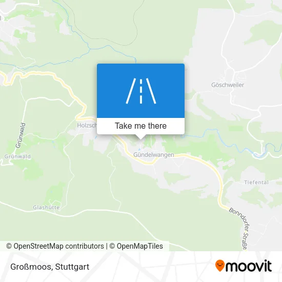 Großmoos map