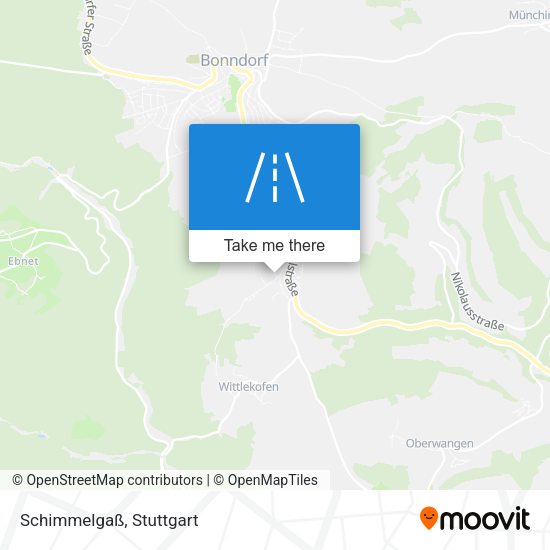 Карта Schimmelgaß