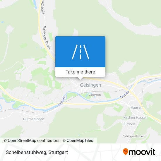 Scheibenstuhlweg map