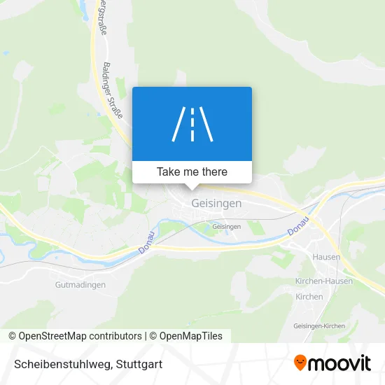 Карта Scheibenstuhlweg