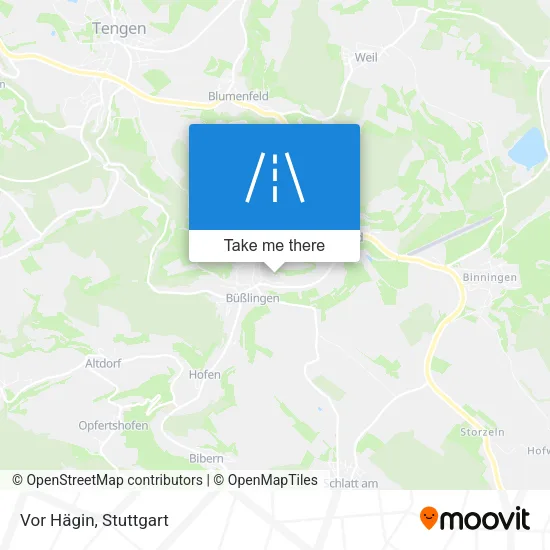 Карта Vor Hägin