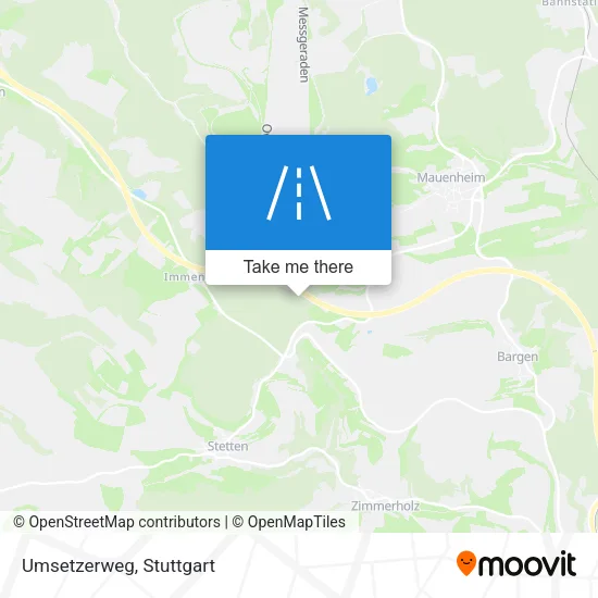 Карта Umsetzerweg