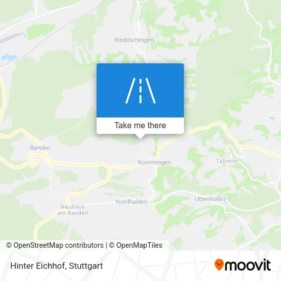Карта Hinter Eichhof
