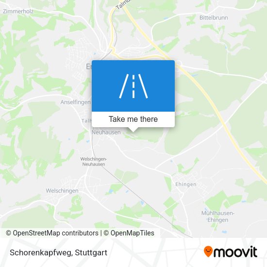 Schorenkapfweg map