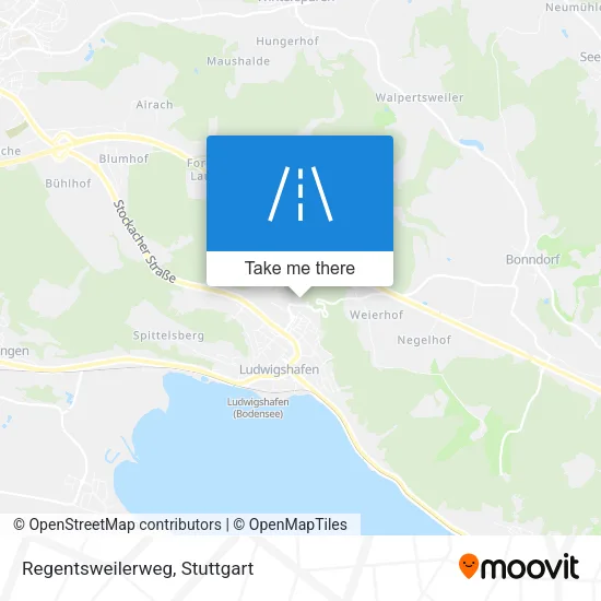 Карта Regentsweilerweg