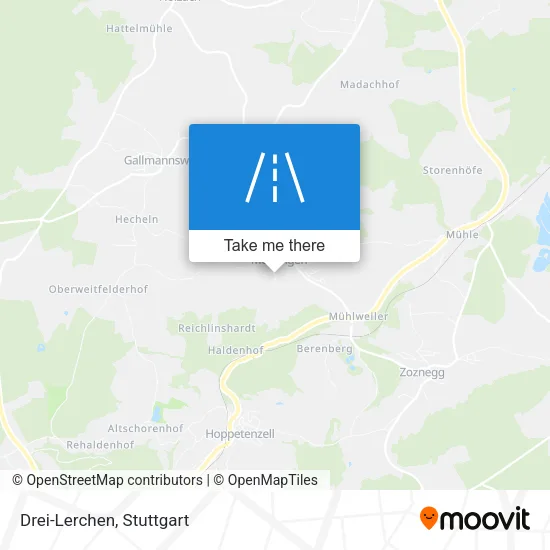 Карта Drei-Lerchen