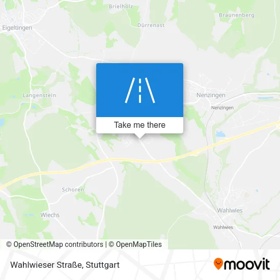 Карта Wahlwieser Straße