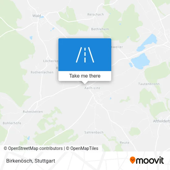 Карта Birkenösch