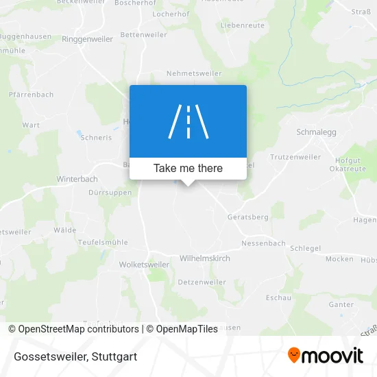 Карта Gossetsweiler