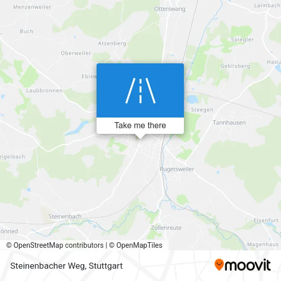 Карта Steinenbacher Weg