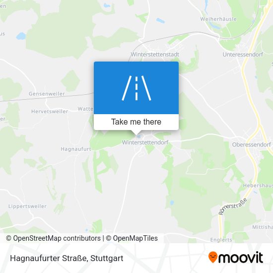 Hagnaufurter Straße map