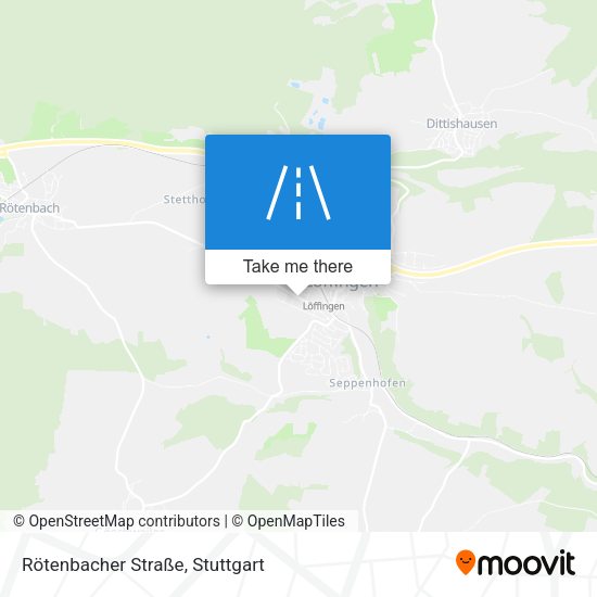 Rötenbacher Straße map