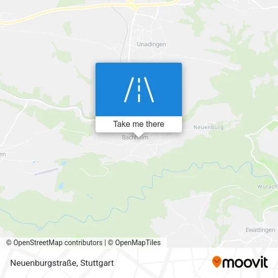 Карта Neuenburgstraße