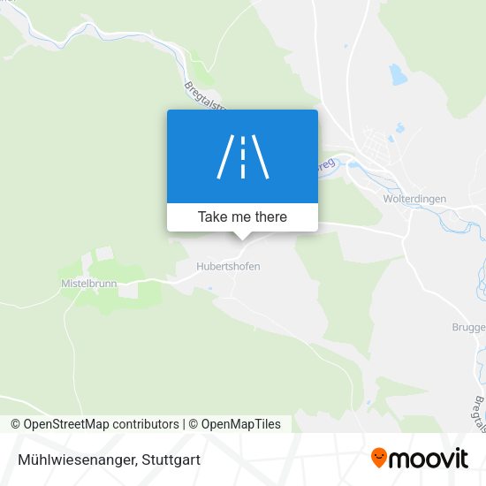 Mühlwiesenanger map