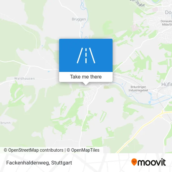 Карта Fackenhaldenweg